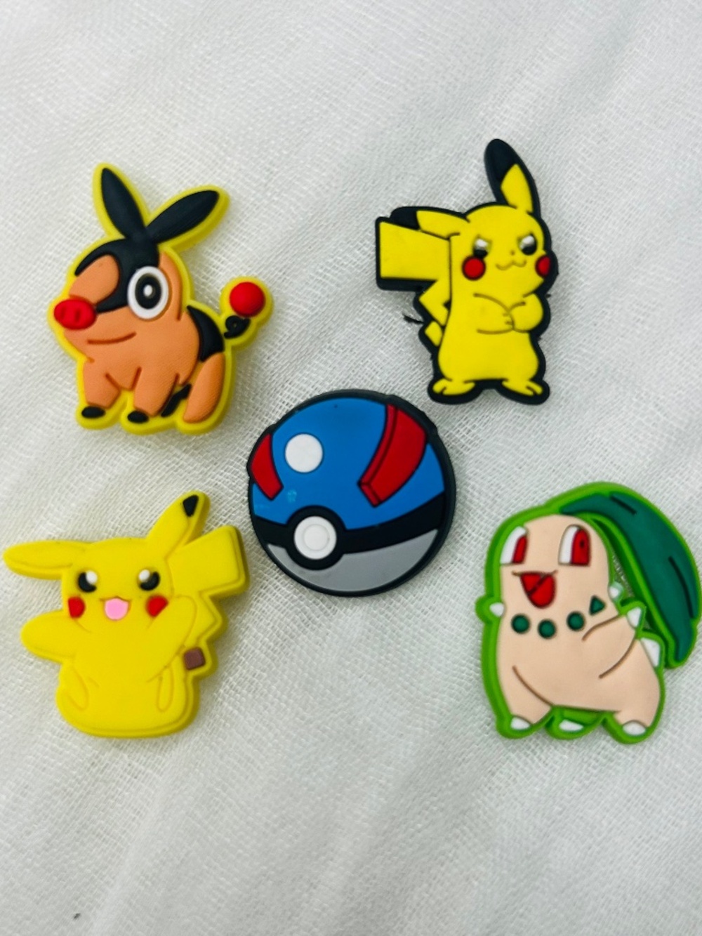 Pokemon Croc Charms, Jibbitz - Set #78